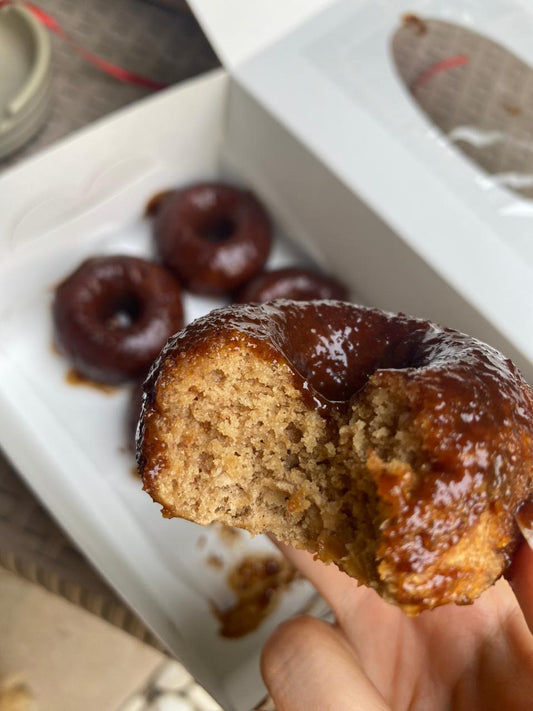 Banana Cinnamon Donuts