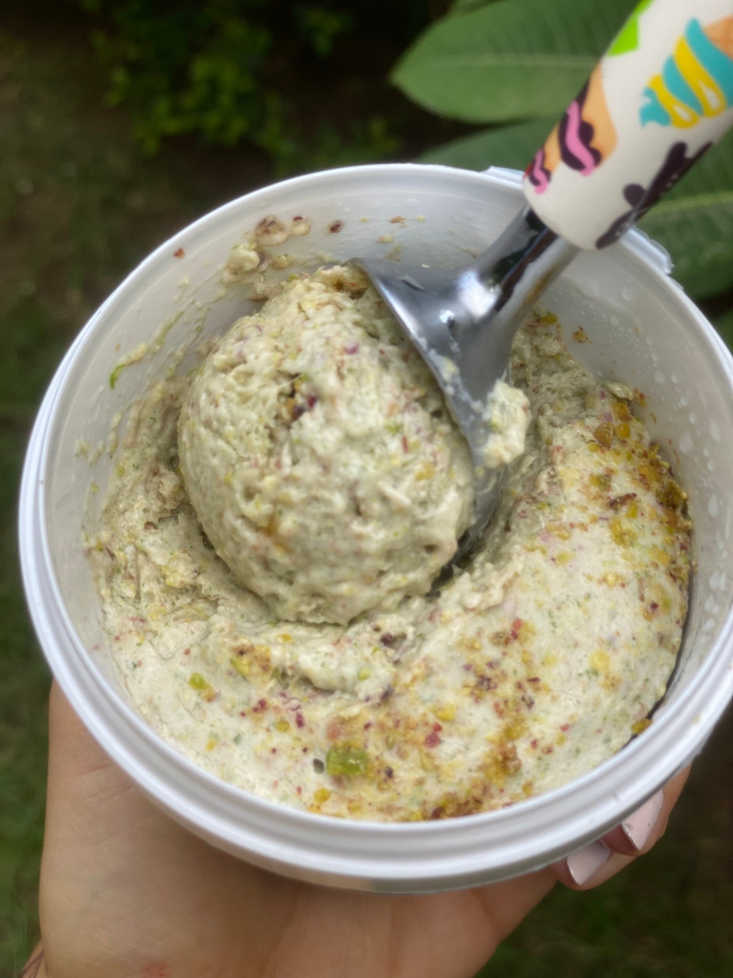 Pistachio Mastic Ice Cream