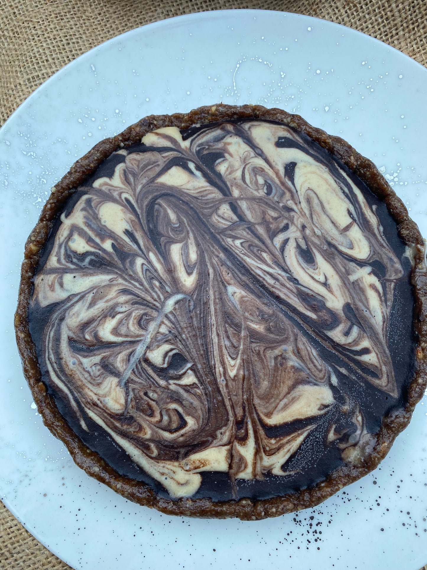 Peanut Butter Chocolate Ice Cream Tart