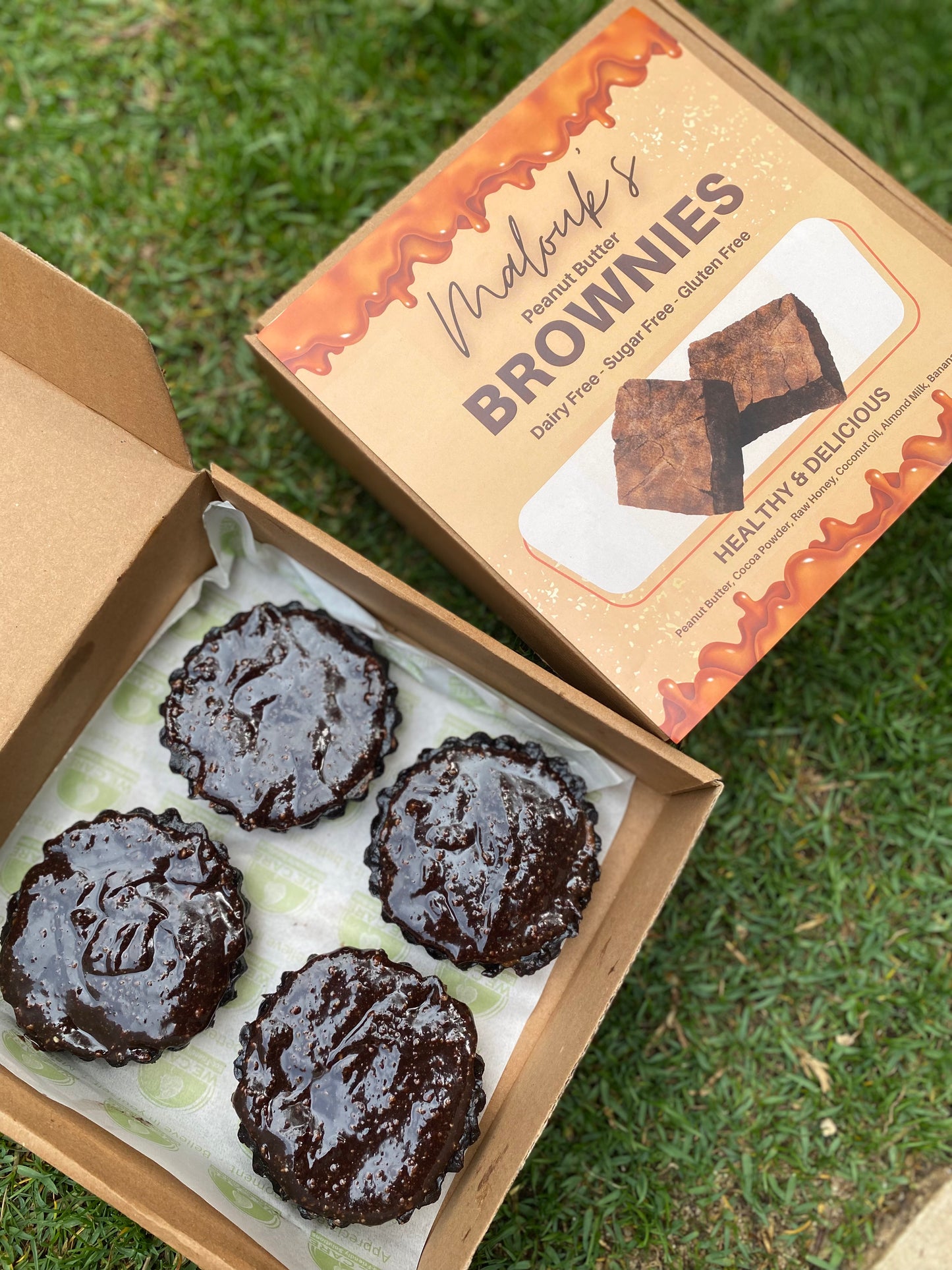 Peanut Butter Brownies
