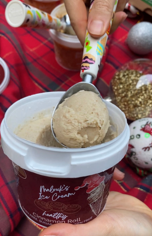 Cinnamon Roll Ice Cream