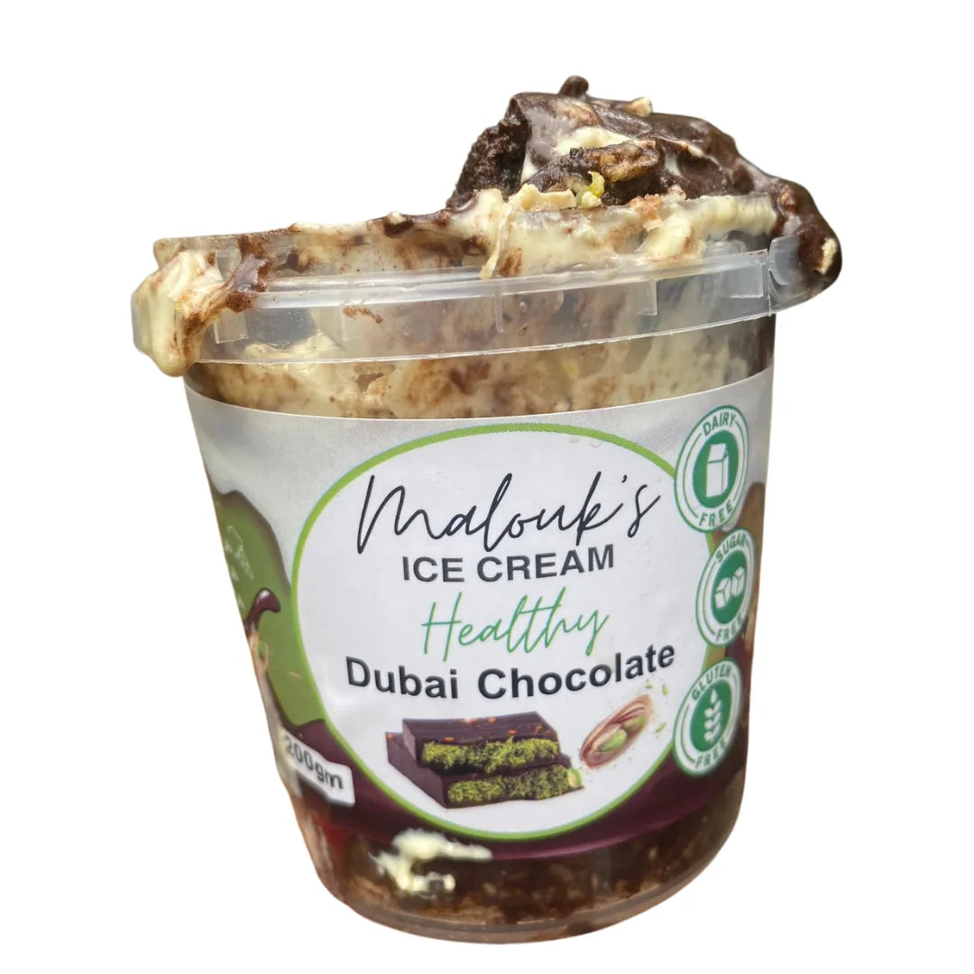 Dubai Chocolate Ice Cream