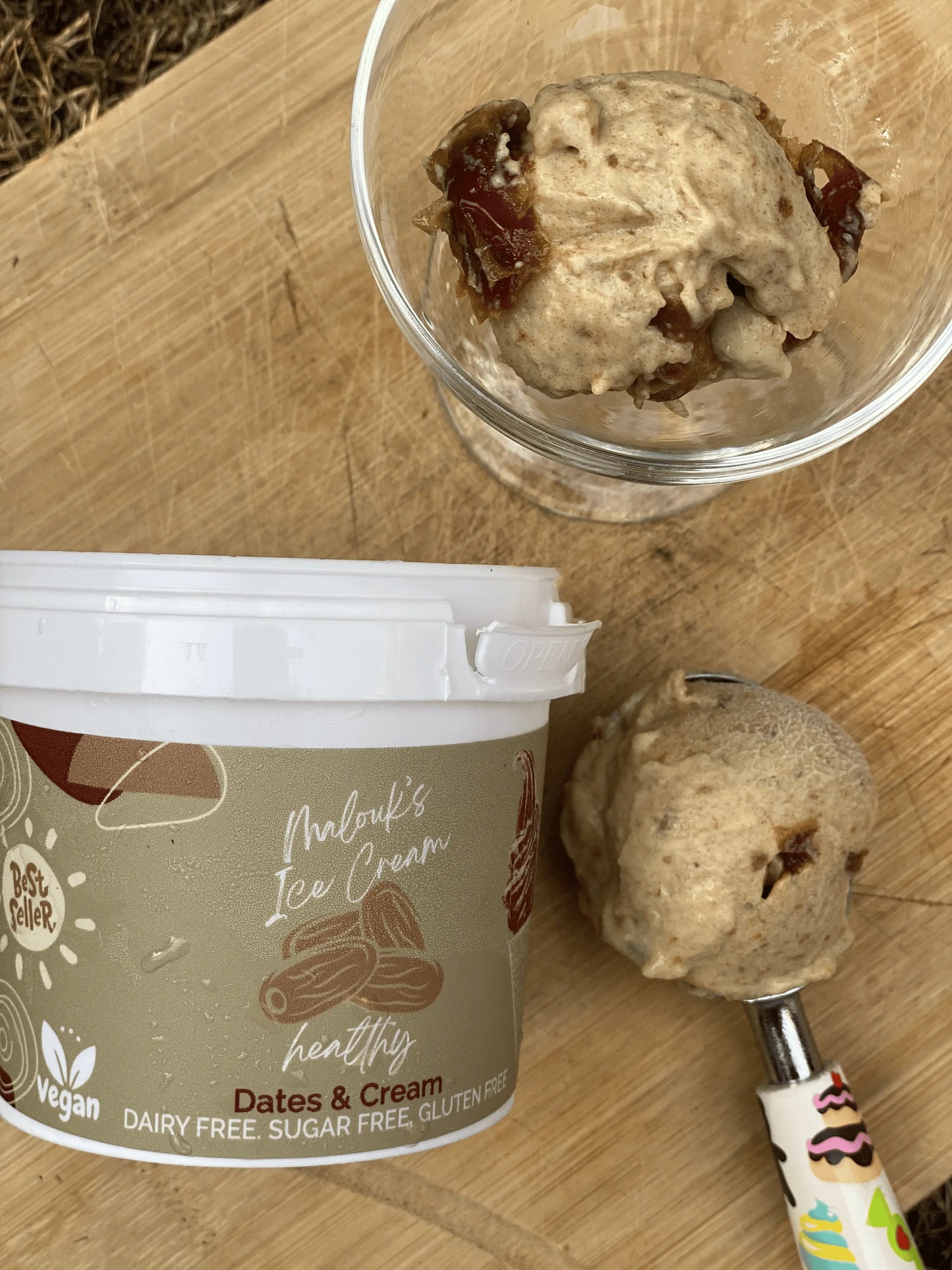 Dates & Cream Ice Cream