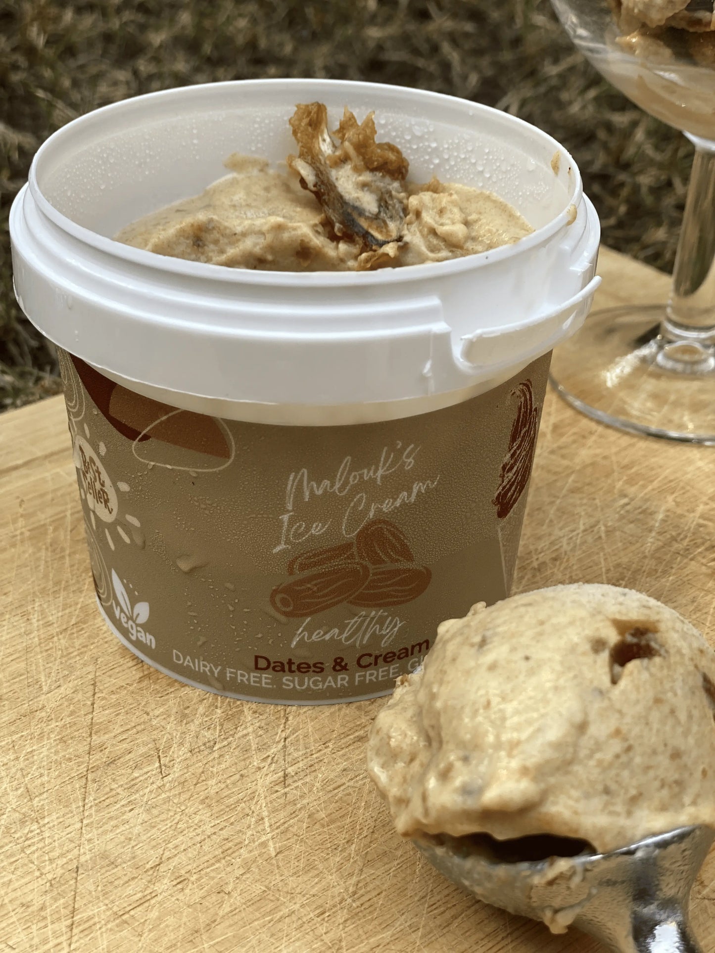 Dates & Cream Ice Cream