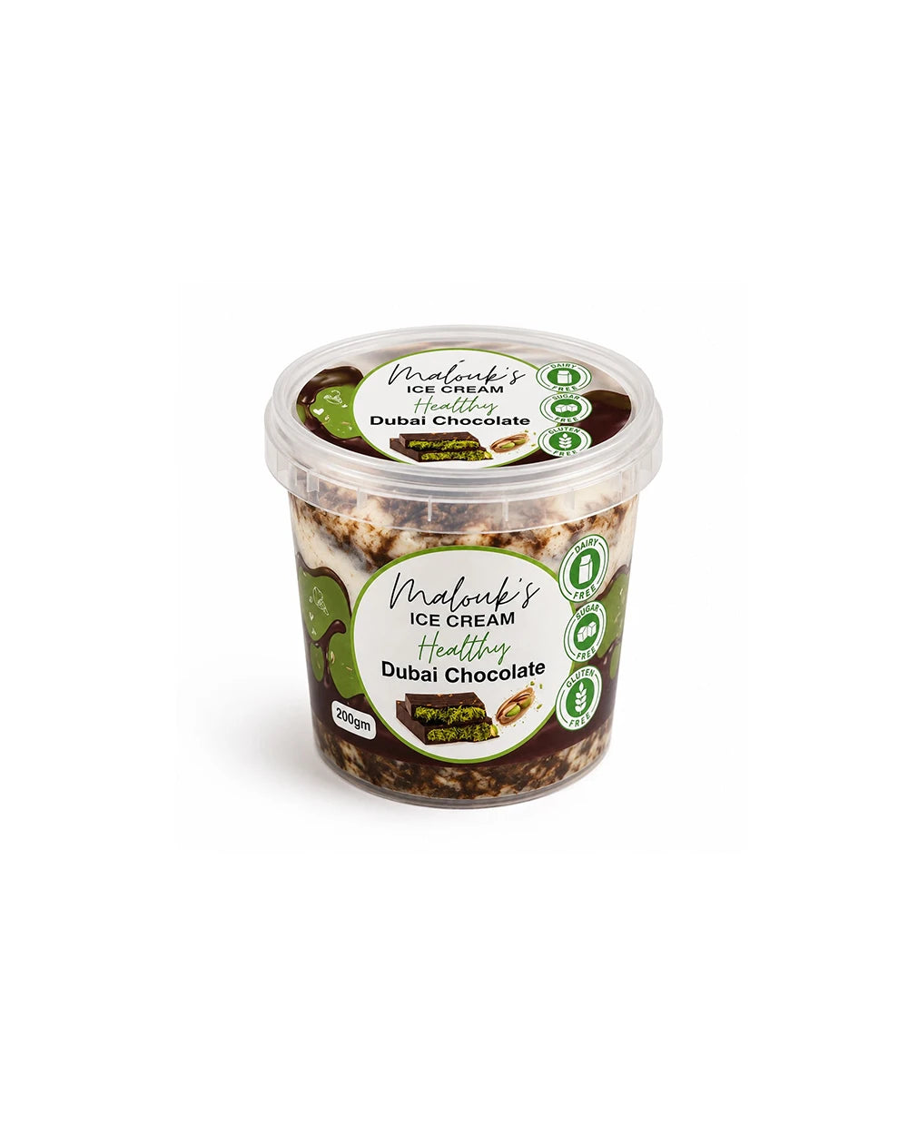 Dubai Chocolate Ice Cream