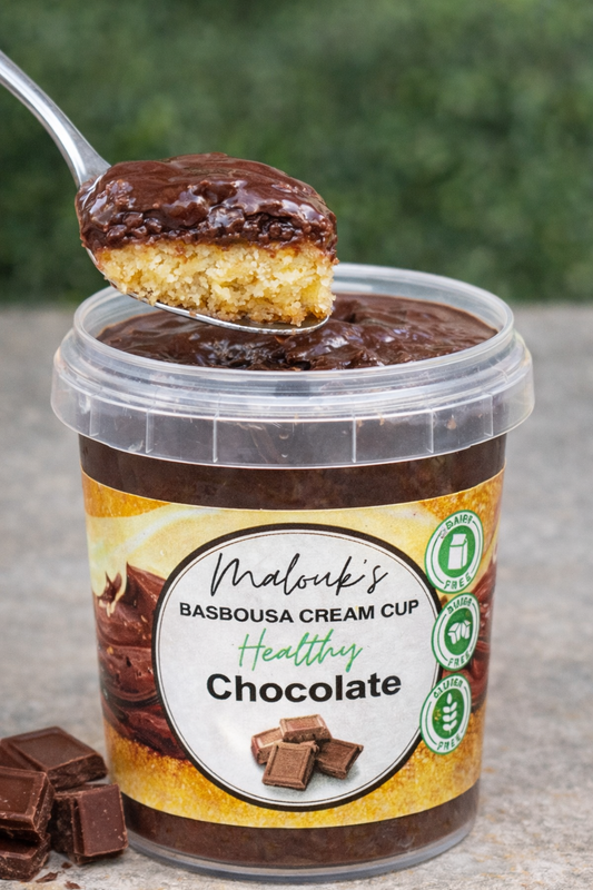 Basbousa Cream Cups