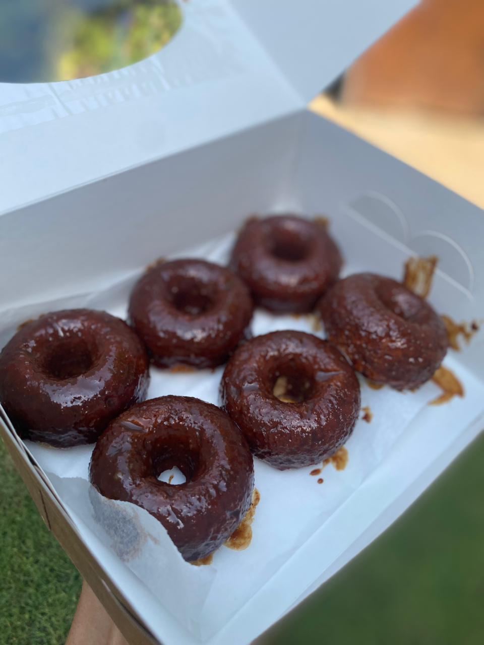 Banana Cinnamon Donuts