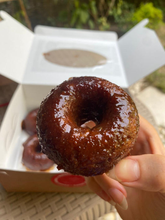 Banana Cinnamon Donuts