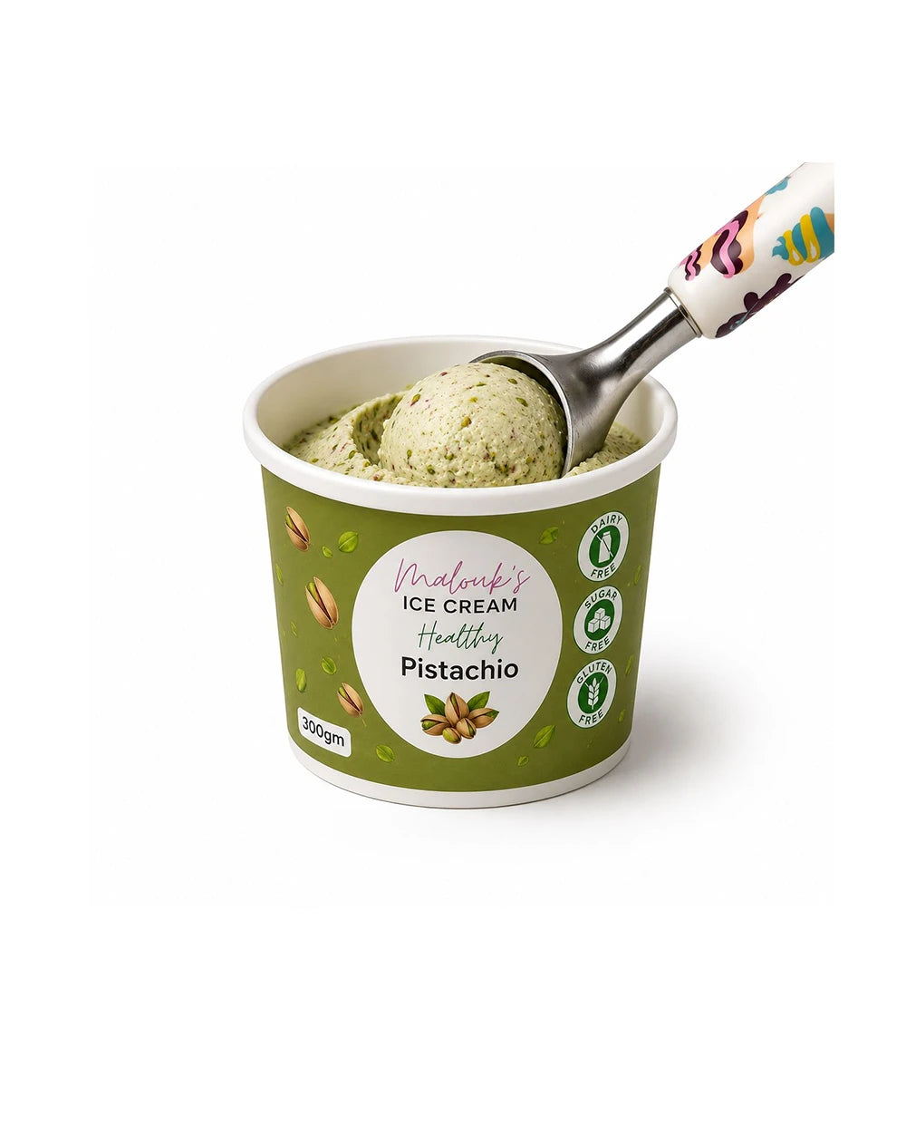 Pistachio Mastic Ice Cream