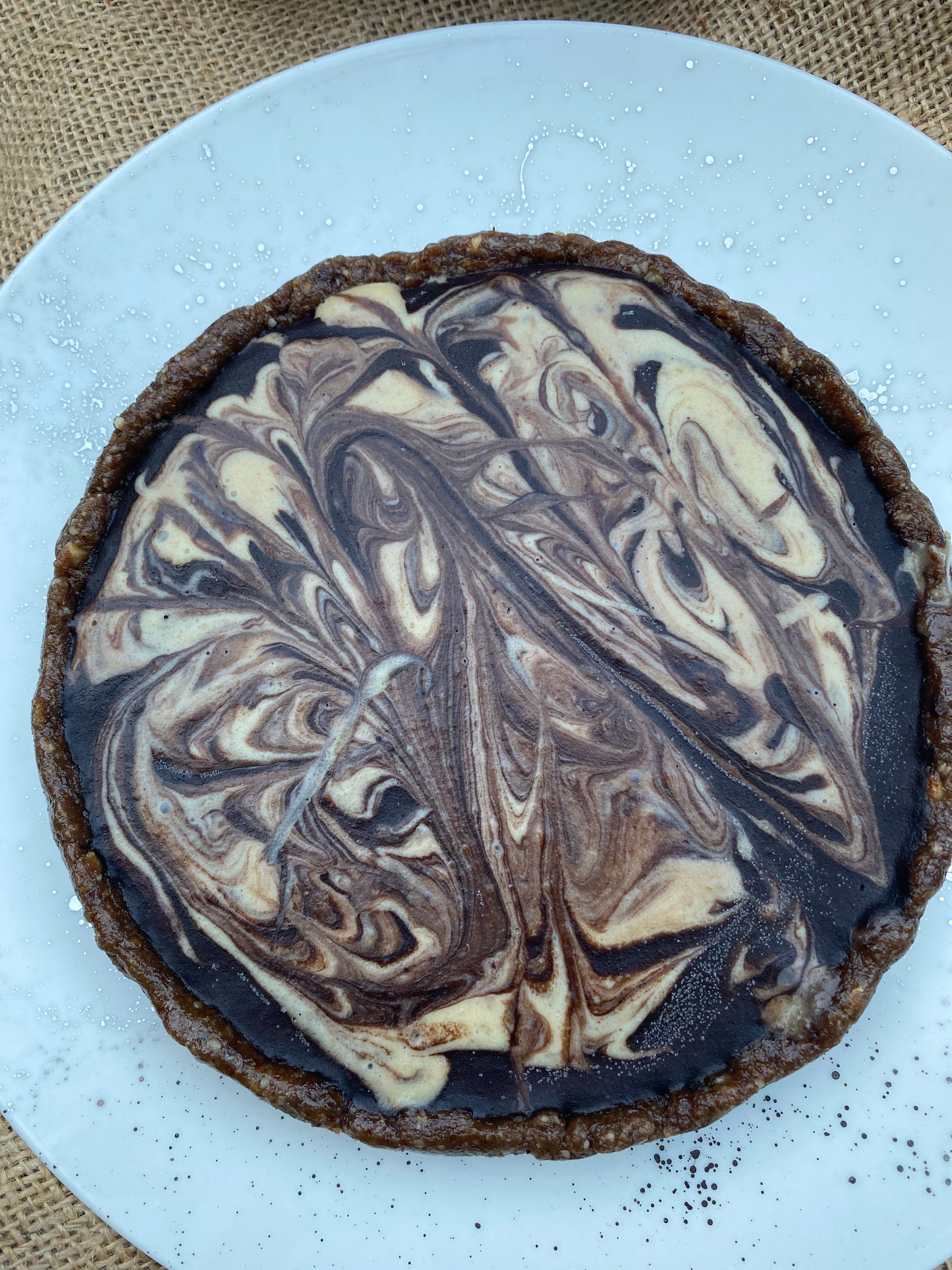 Peanut Butter Chocolate Ice Cream Tart