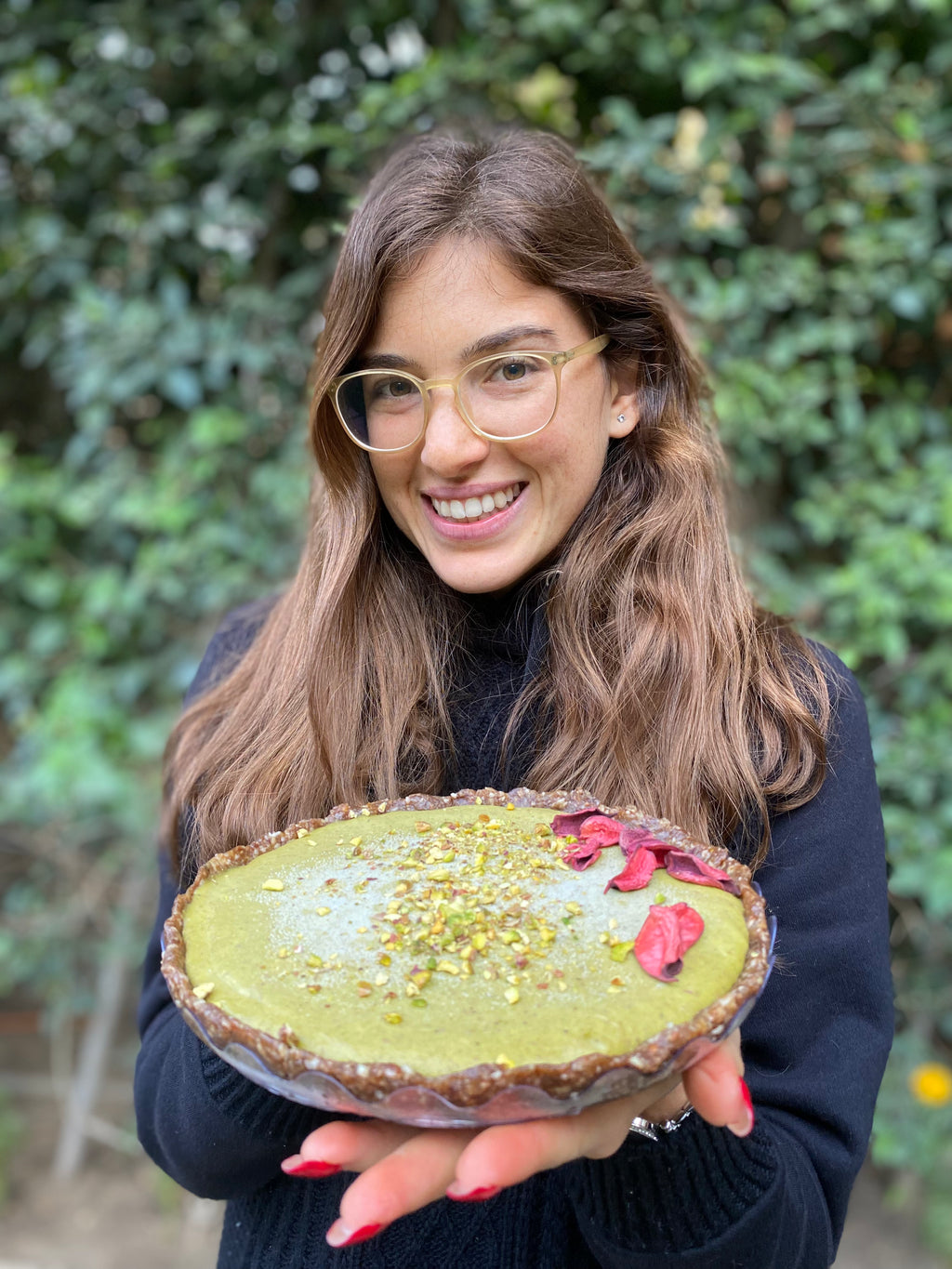 Pistachio Ice Cream Tart